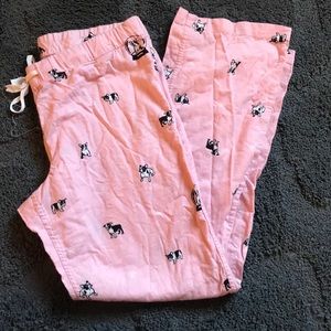 J CREW fleece sleep pant